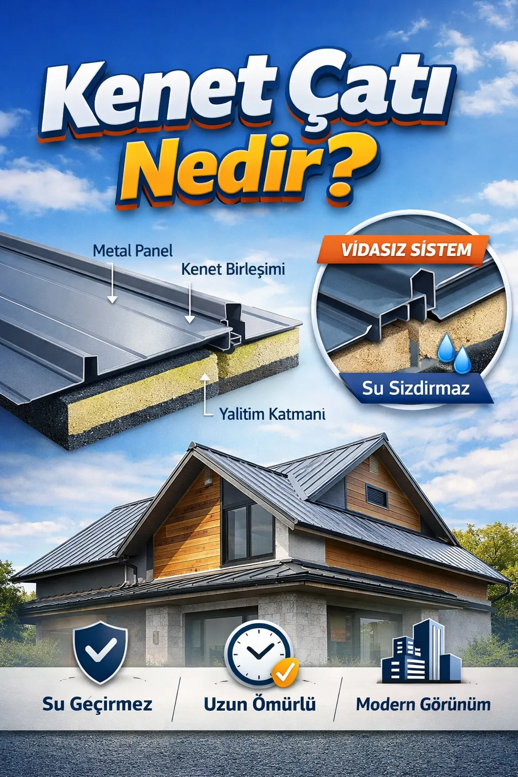 Kenet Çatı Nedir? Avantajları Nelerdir?
